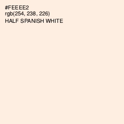 #FEEEE2 - Fair Pink Color Image